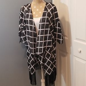 Lularoe Large Monroe Black/White